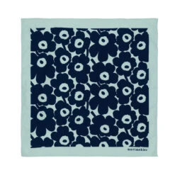 Marimekko Astrilli Blue / Navy Unikko Scarf