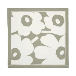 Marimekko Astrilli Tan / White Unikko Scarf