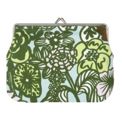 Marimekko Auringon Alla Blue / Green Large Coin Purse