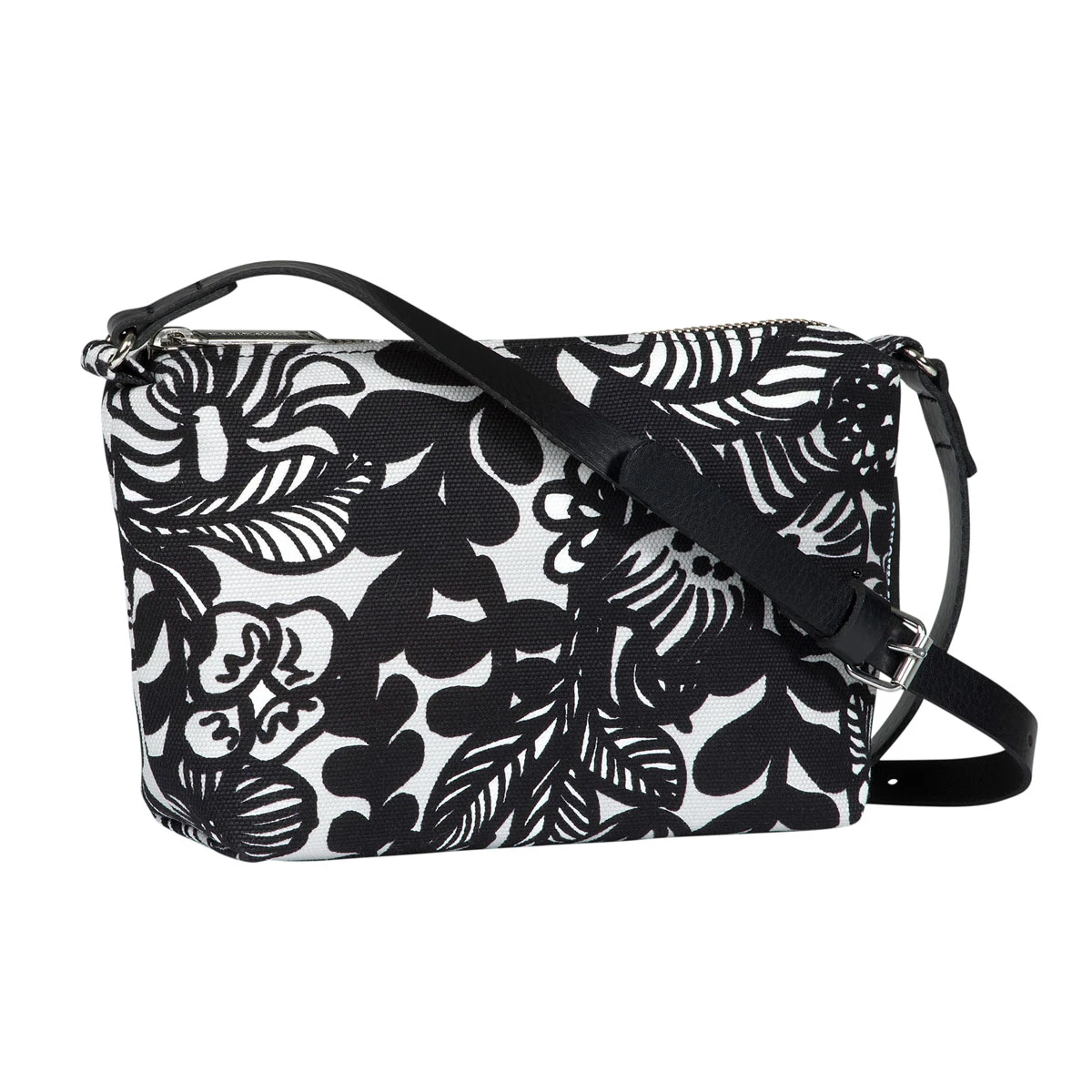 Marimekko Auringon Alla Grey / Black / White Heli Bag 2 Marimekko Auringon Alla Grey / Black / White Heli Bag - Image 2