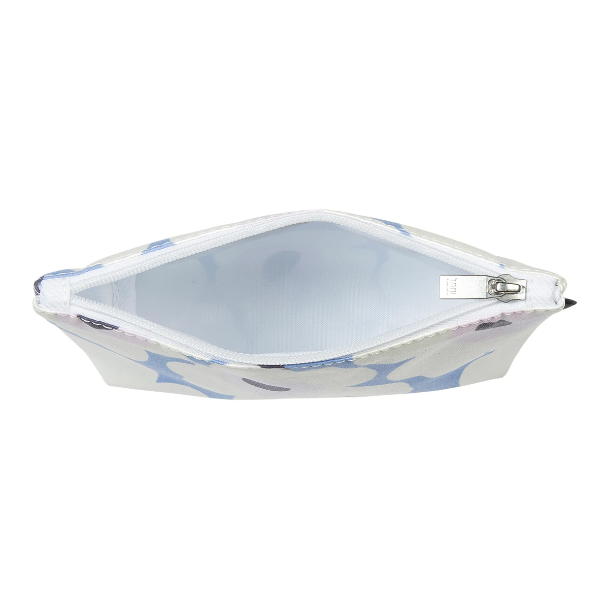 Marimekko Unikko Blue / Pink / Ivory Cosmetic Bag 1 Marimekko Unikko Blue / Pink / Ivory Cosmetic Bag