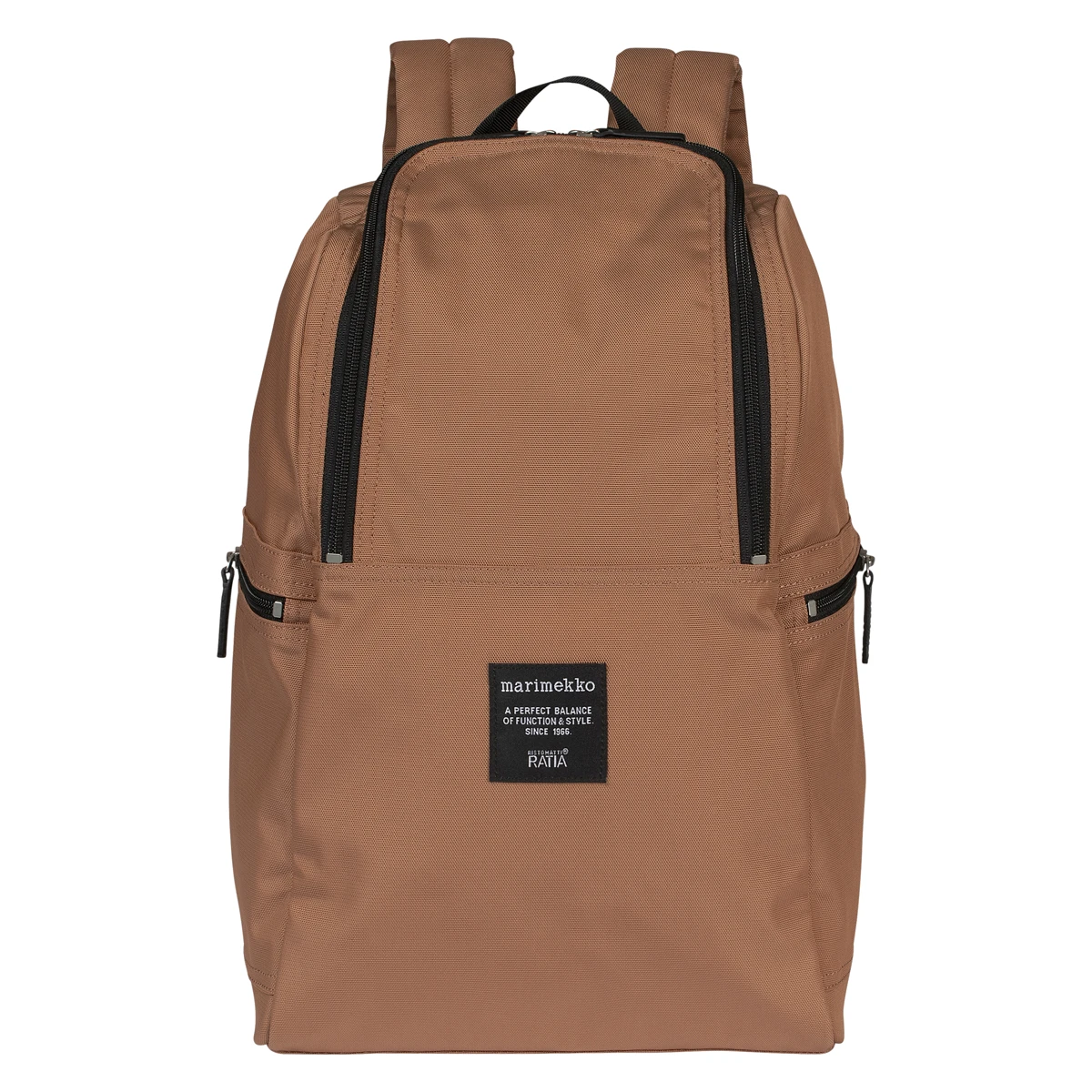 Marimekko Brown Metro Backpack 3 Marimekko Brown Metro Backpack - Image 3