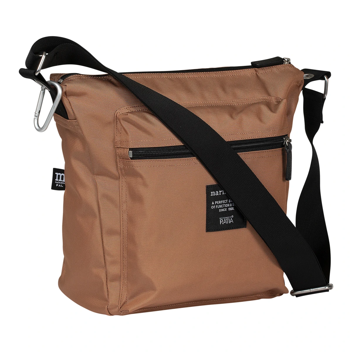 Marimekko Pal Brown Shoulder Bag 3 Marimekko Pal Brown Shoulder Bag - Image 3