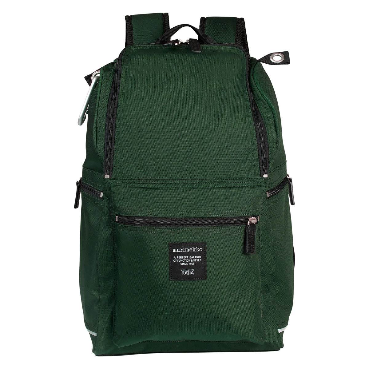 Marimekko Dark Green Buddy Backpack 1 Marimekko Dark Green Buddy Backpack