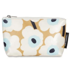 Marimekko Eena Unikko Beige / Blue Cosmetic Bag