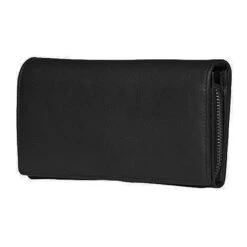 Marimekko Helinä Black/Brown Leather Wallet -Marimekko Shop marimekko helin black brown leather wallet 110