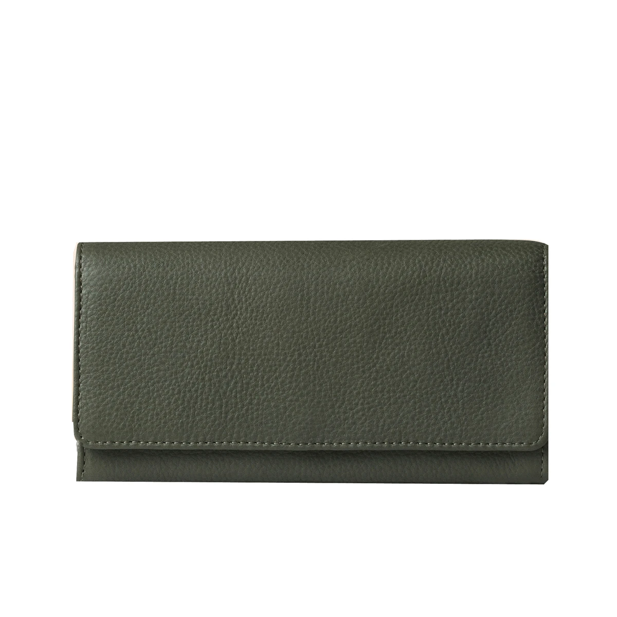 Marimekko Helinä Dark Green Checkbook Wallet 2 Marimekko Helinä Dark Green Checkbook Wallet - Image 2