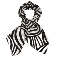 Marimekko Indra Black/White Scarf