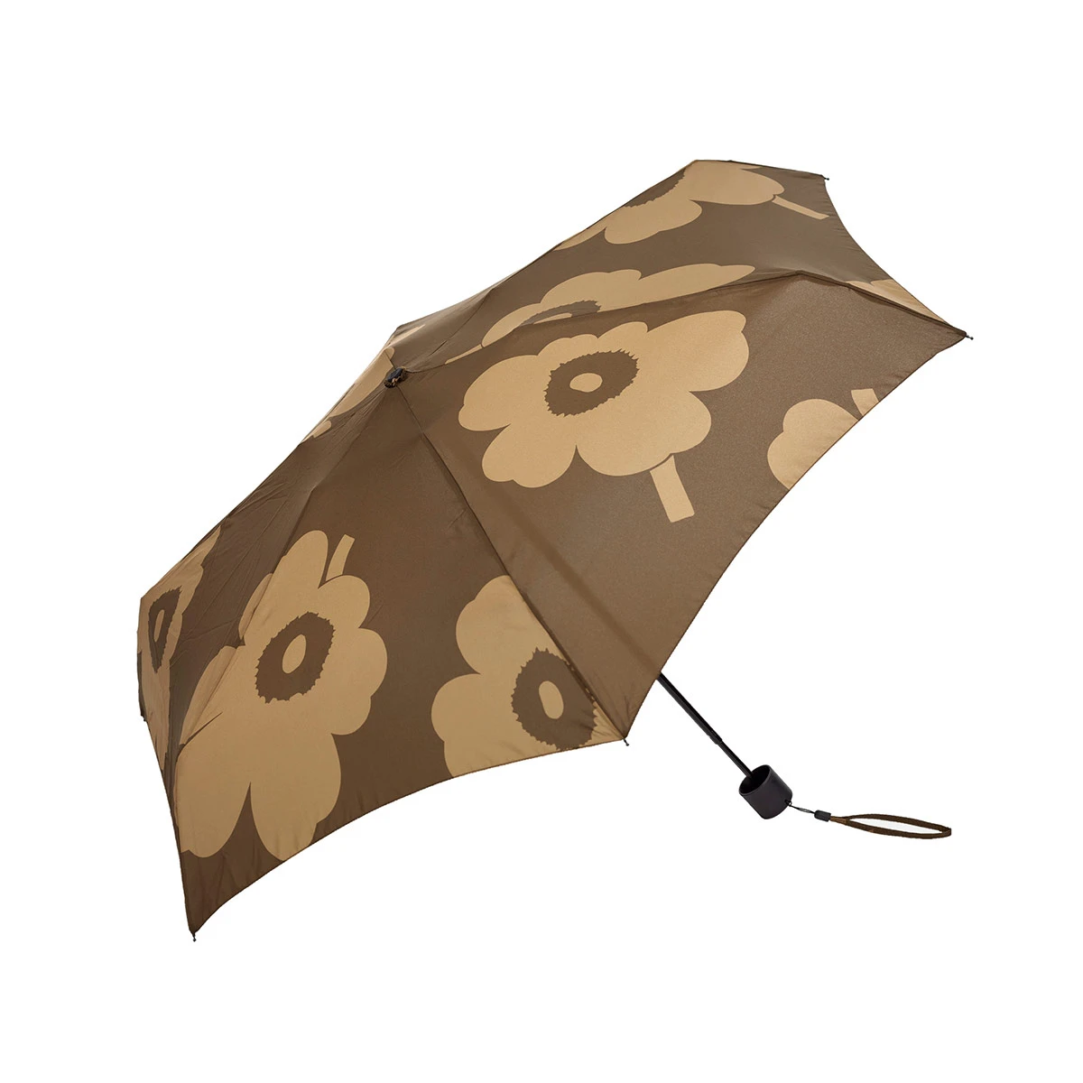 Marimekko Julaunikko Brown / Beige Mini Manual Umbrella 1 Marimekko Julaunikko Brown / Beige Mini Manual Umbrella