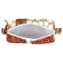 Marimekko Kaksoset Beige / Apricot / Maroon Tiise Cosmetic Bag