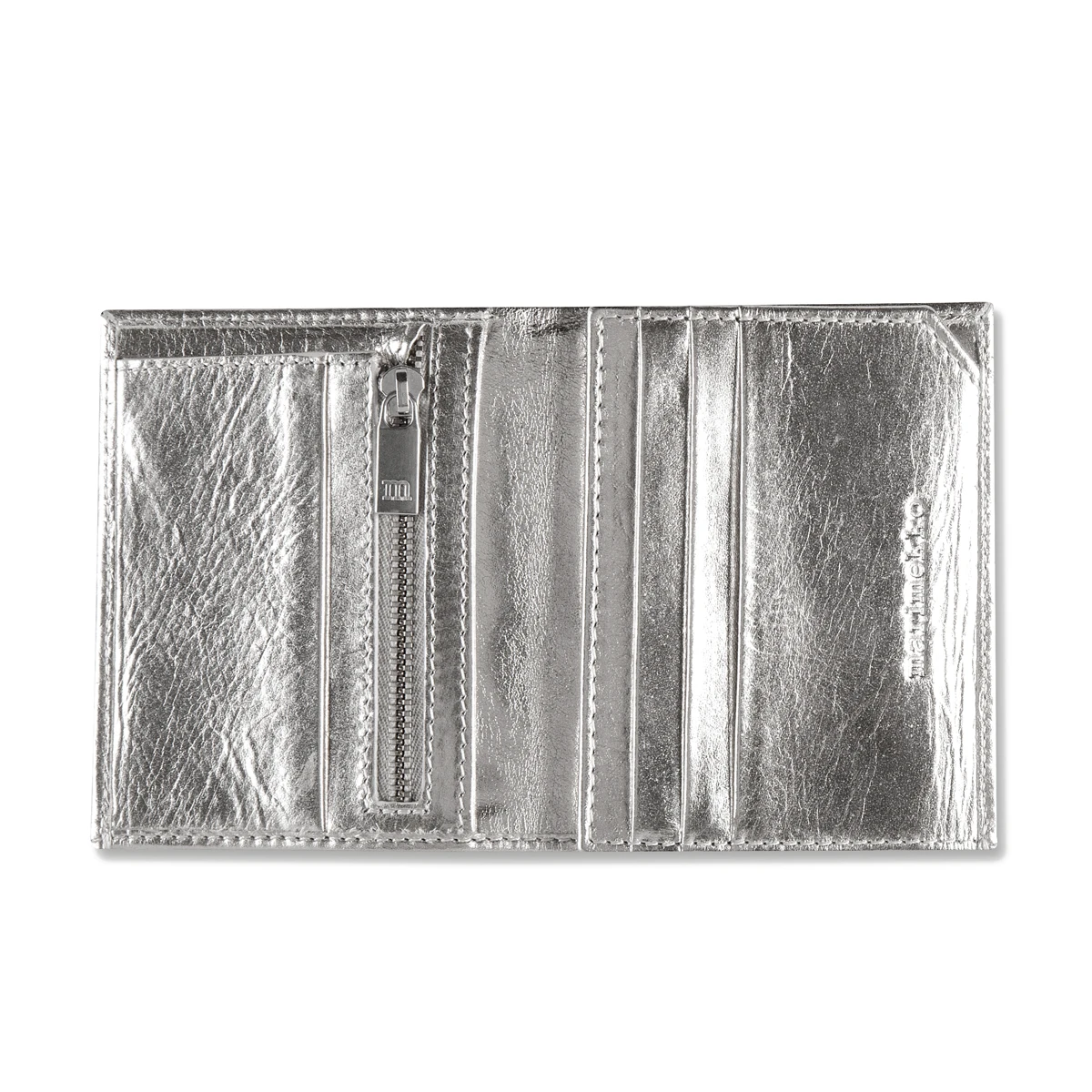 Marimekko Katri Metallic Silver Wallet 2 Marimekko Katri Metallic Silver Wallet - Image 2