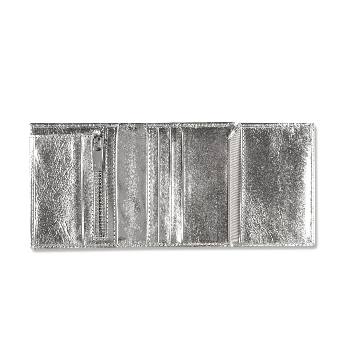 Marimekko Katri Metallic Silver Wallet 1 Marimekko Katri Metallic Silver Wallet