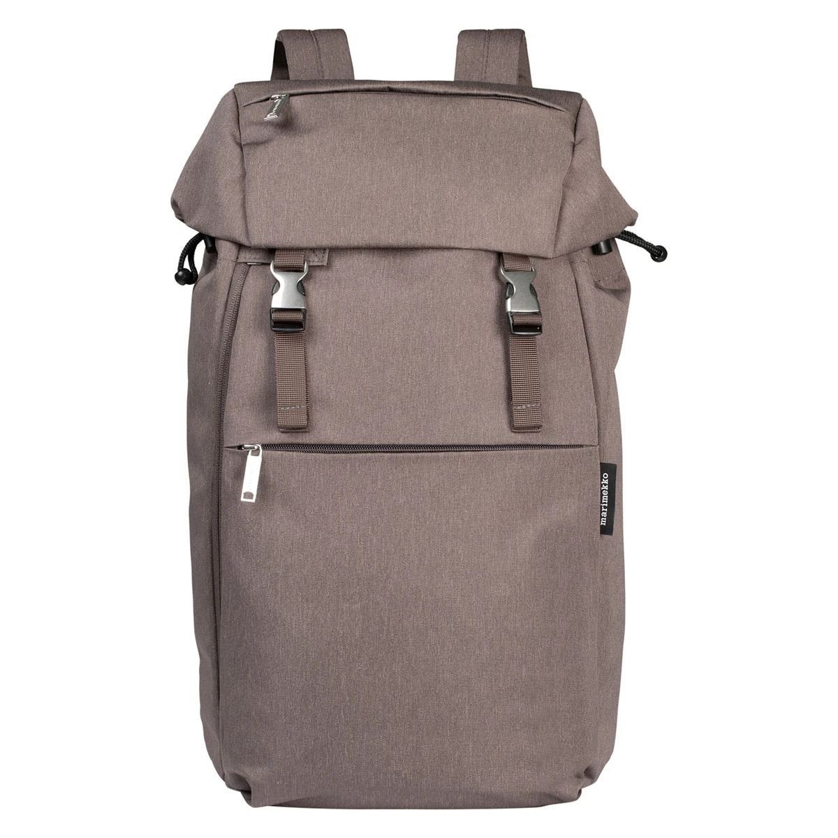 Marimekko Kortteli Melange Brown Backpack 2 Marimekko Kortteli Melange Brown Backpack - Image 2