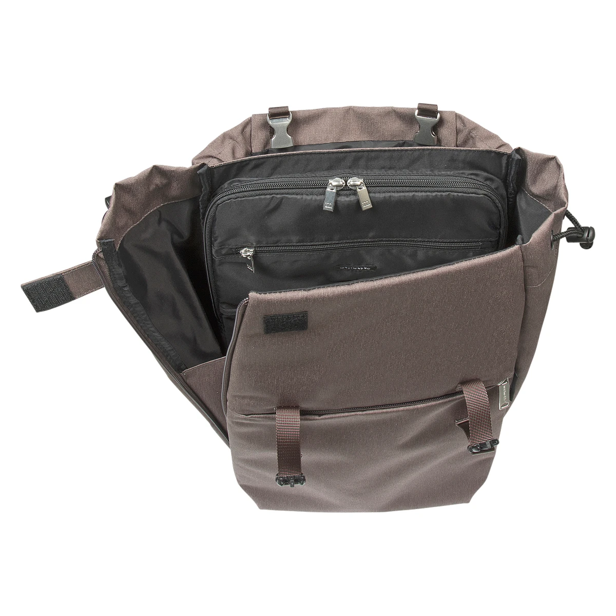 Marimekko Kortteli Melange Brown Backpack 4 Marimekko Kortteli Melange Brown Backpack - Image 4