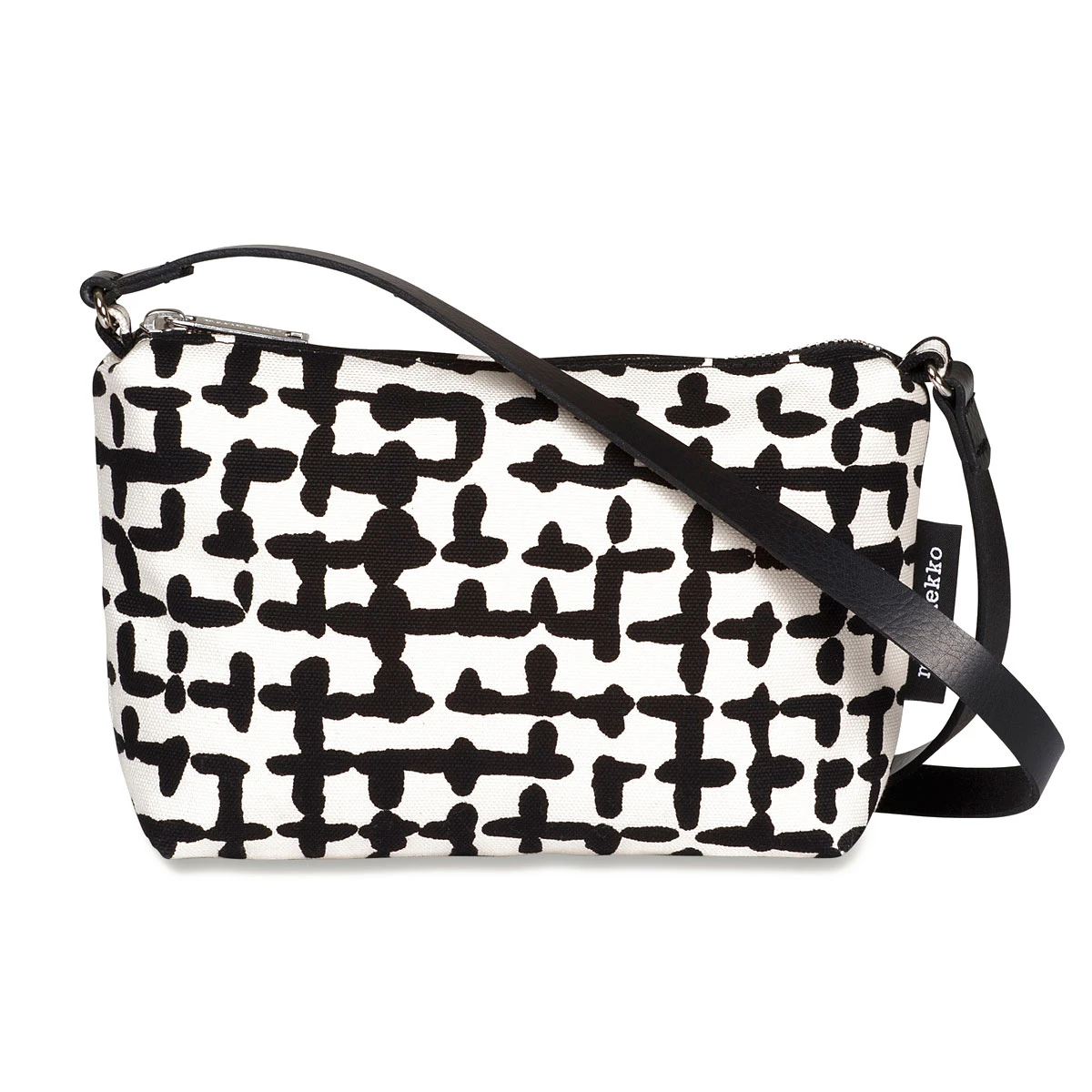 Marimekko Krinni White / Black Heli Bag 1 Marimekko Krinni White / Black Heli Bag