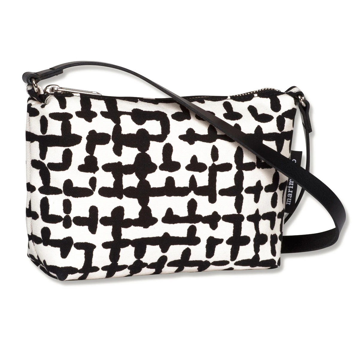 Marimekko Krinni White / Black Heli Bag 2 Marimekko Krinni White / Black Heli Bag - Image 2