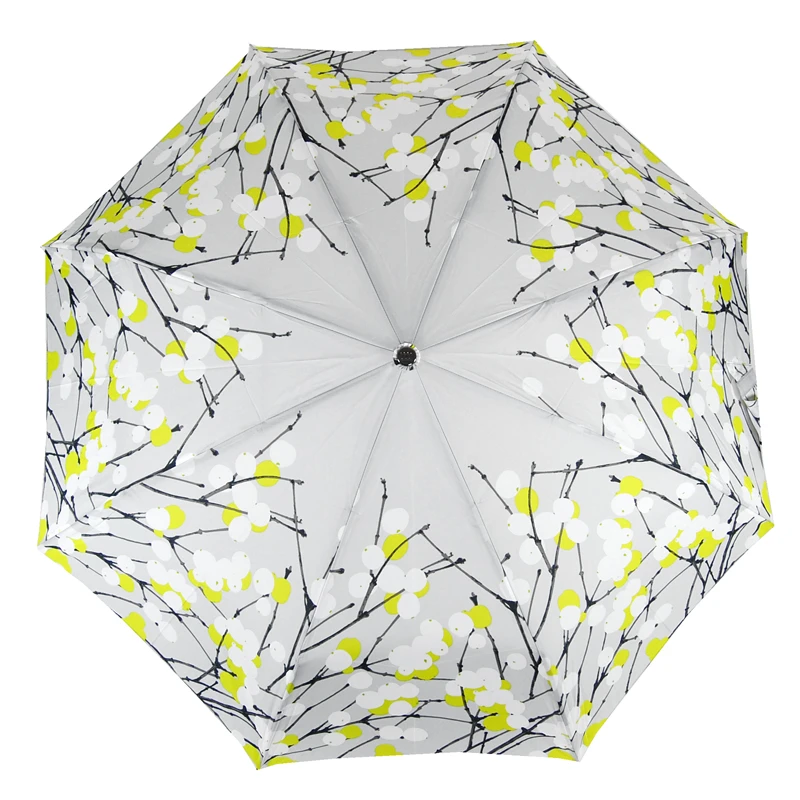 Marimekko Lumimarja Grey Auto Lux Umbrella 3 Marimekko Lumimarja Grey Auto Lux Umbrella - Image 3