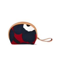 MarimekkoPieni Unikko Red / Blue Maikki Pouch