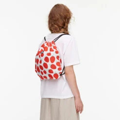 Marimekko Mansikka White / Red Smart Sack