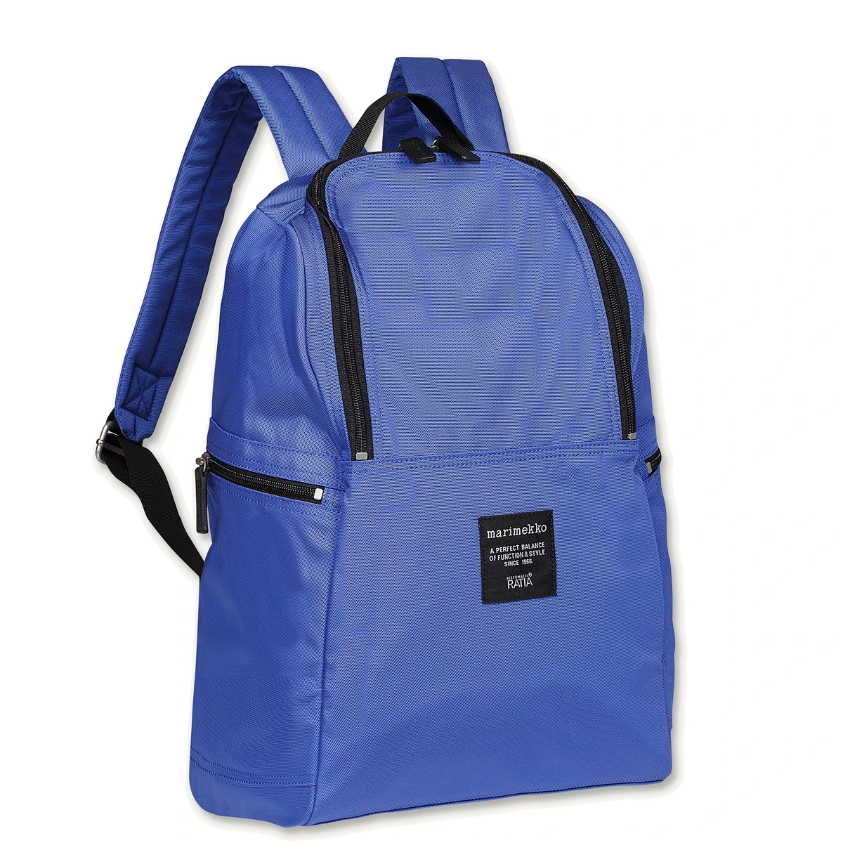 Marimekko Metro Blue Backpack 2 Marimekko Metro Blue Backpack - Image 2