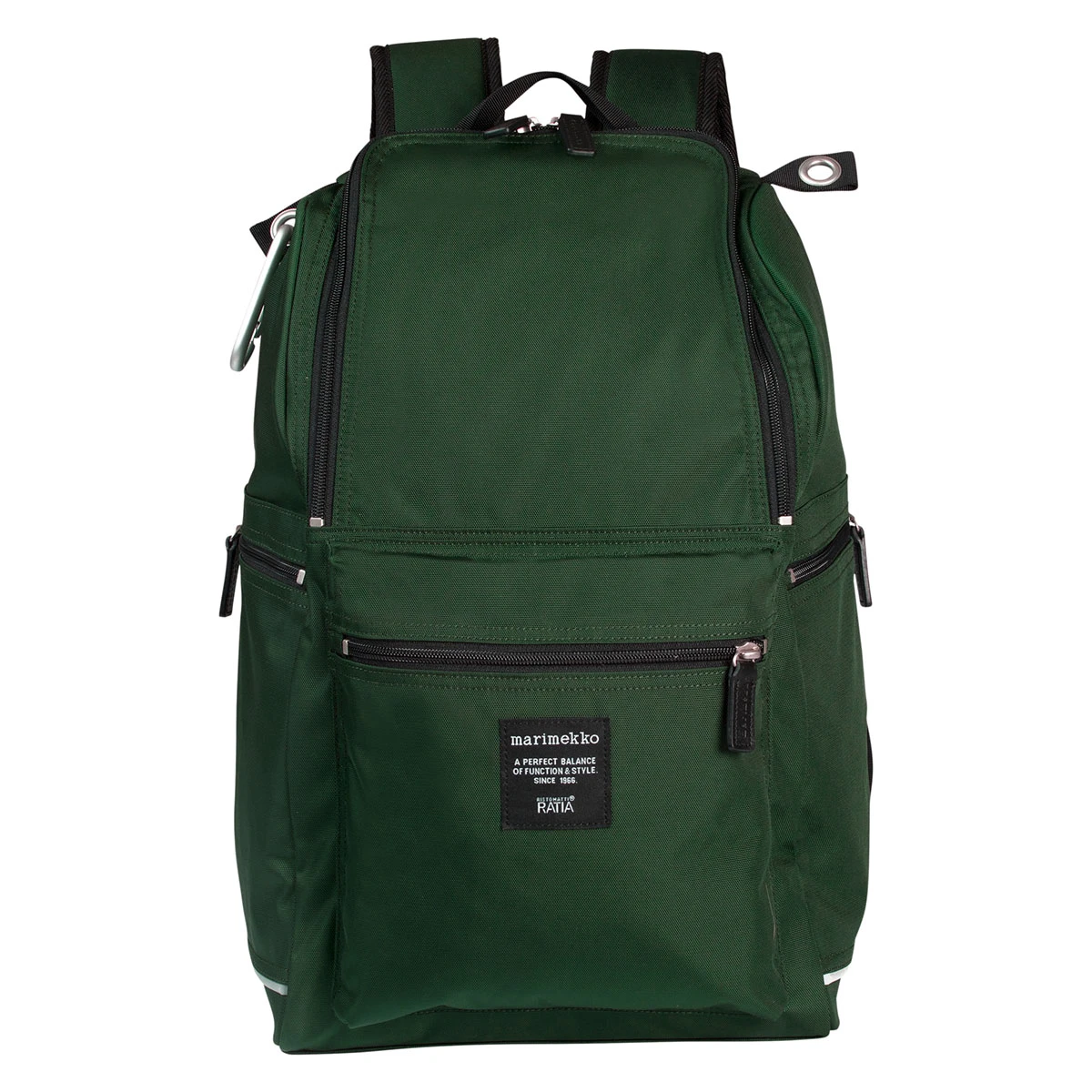 Marimekko Metro Dark Green Backpack 1 Marimekko Metro Dark Green Backpack