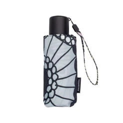 Marimekko Mini Manual Siirtolapuutarha Black / White / Pink / Tan / Grey Umbrella