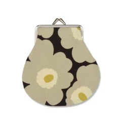 Marimekko Unikko Beige Coin Purse