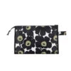 Marimekko Unikko Black/White Media PVC Cosmetic Bag