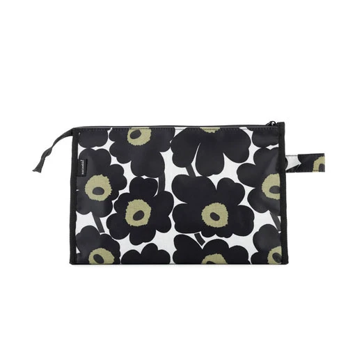 Marimekko Unikko Black/White Media PVC Cosmetic Bag 1 Marimekko Unikko Black/White Media PVC Cosmetic Bag