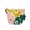 Marimekko Mini Unikko Green / Pink / Yellow Cosmetic Bag