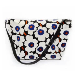 Marimekko Mini Unikko Blue / Orange Maria Bag