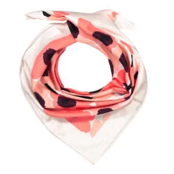 Marimekko Mini Unikko Pink / Peach Taisa Scarf -Marimekko Shop marimekko mini unikko pink peach taisa scarf 36