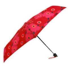 Marimekko Mini-Unikko Red Mini-Manual Umbrella 5 Marimekko Mini-Unikko Red Mini-Manual Umbrella -Marimekko Shop marimekko mini unikko red mini manual umbrella 94