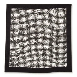 Marimekko Orkanen Black / White Taisa Scarf