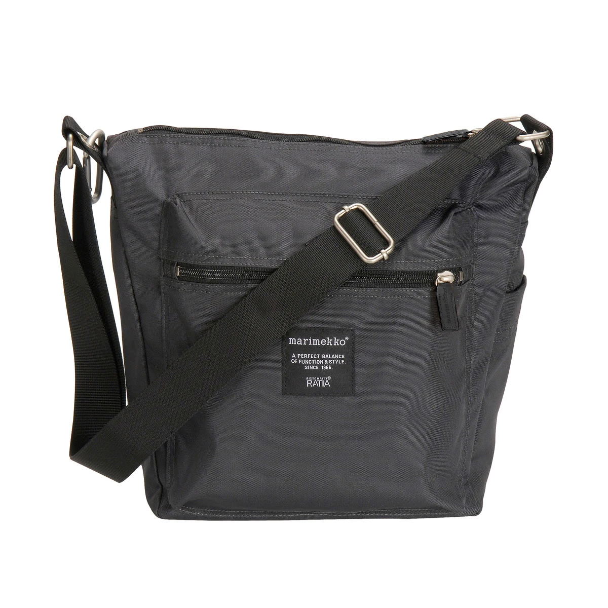 Marimekko Pal Coal Shoulder Bag 1 Marimekko Pal Coal Shoulder Bag