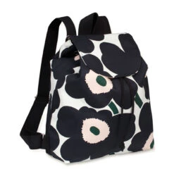 Marimekko Pieni Unikko Black / Pink / Green Erika Backpack
