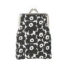 Marimekko Pikkuinen Unikko Ivory / Black Small Coin Purse