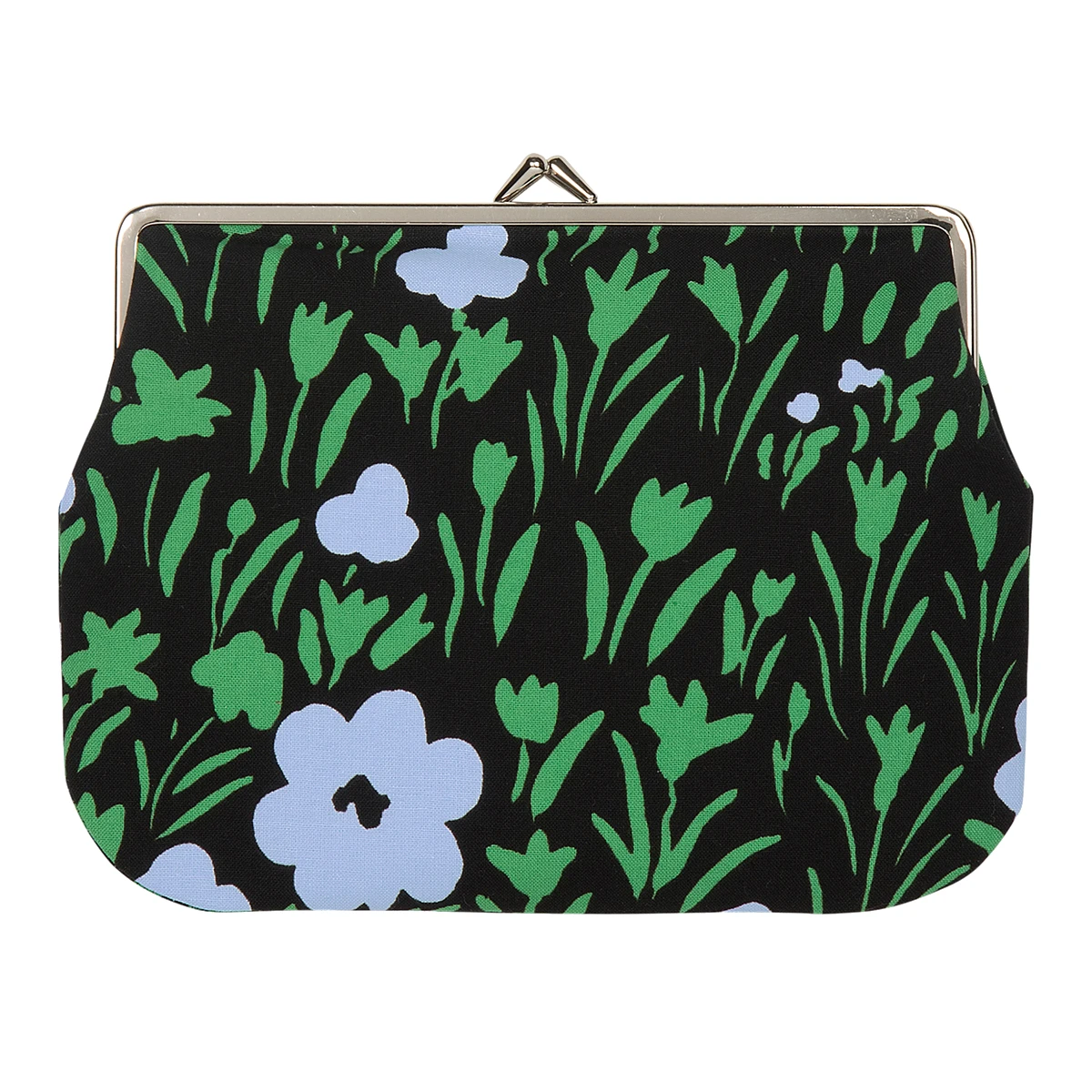 Marimekko Pikkulempi Black / Green Large Coin Purse 1 Marimekko Pikkulempi Black / Green Large Coin Purse