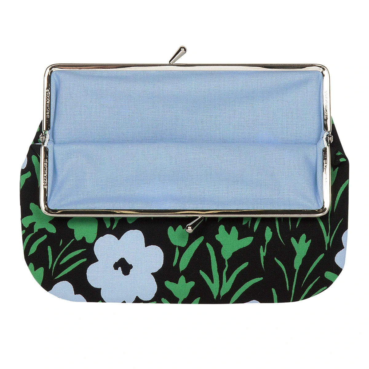 Marimekko Pikkulempi Black / Green Large Coin Purse 2 Marimekko Pikkulempi Black / Green Large Coin Purse - Image 2