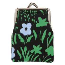 Marimekko Pikkulempi Black / Green Small Coin Purse