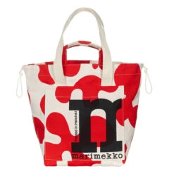 Marimekko Pulloposti Cotton / Red Tote Bag 8 Marimekko Pulloposti Cotton / Red Tote Bag -Marimekko Shop marimekko pulloposti cotton red tote bag 71
