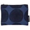 Marimekko Punapippuri Keijutar Blue / Black Zip Pouch