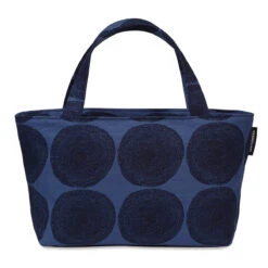 Marimekko Punapippuri Prinsessa Blue / Black Bag