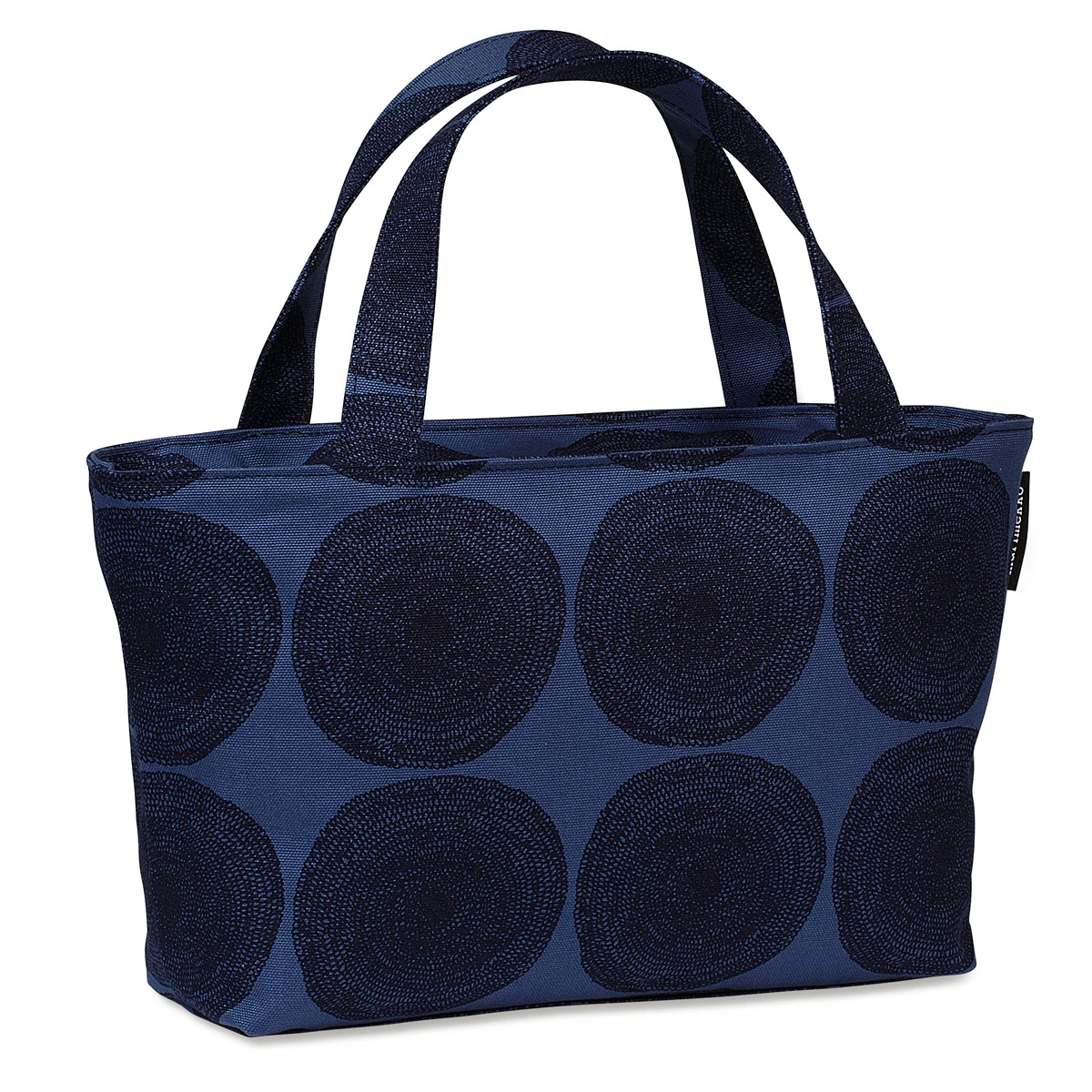 Marimekko Punapippuri Prinsessa Blue / Black Bag 3 Marimekko Punapippuri Prinsessa Blue / Black Bag - Image 3