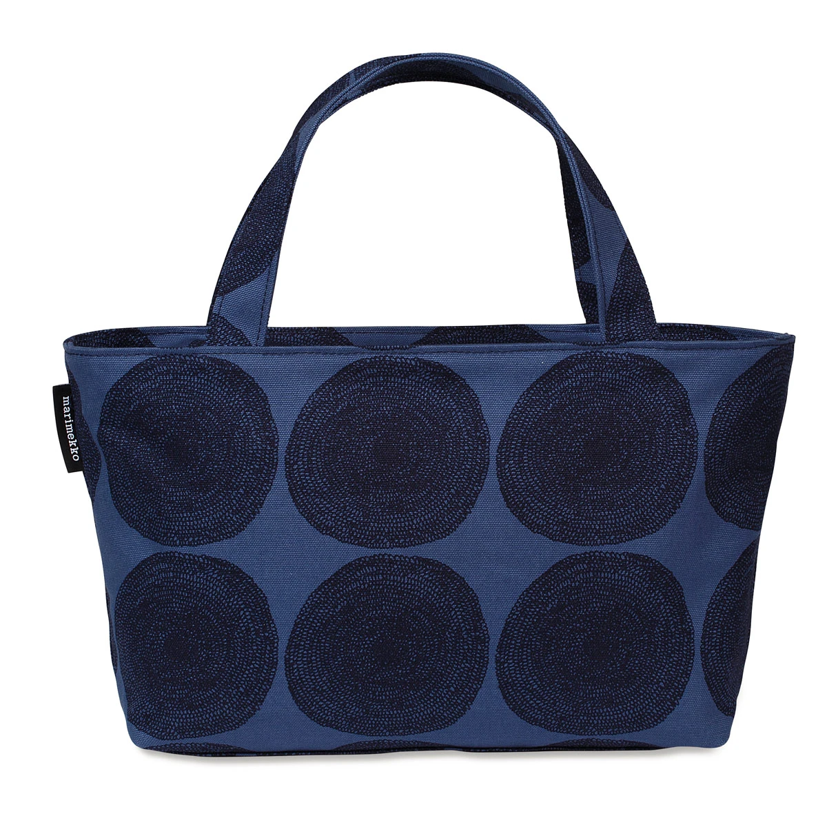 Marimekko Punapippuri Prinsessa Blue / Black Bag 4 Marimekko Punapippuri Prinsessa Blue / Black Bag - Image 4