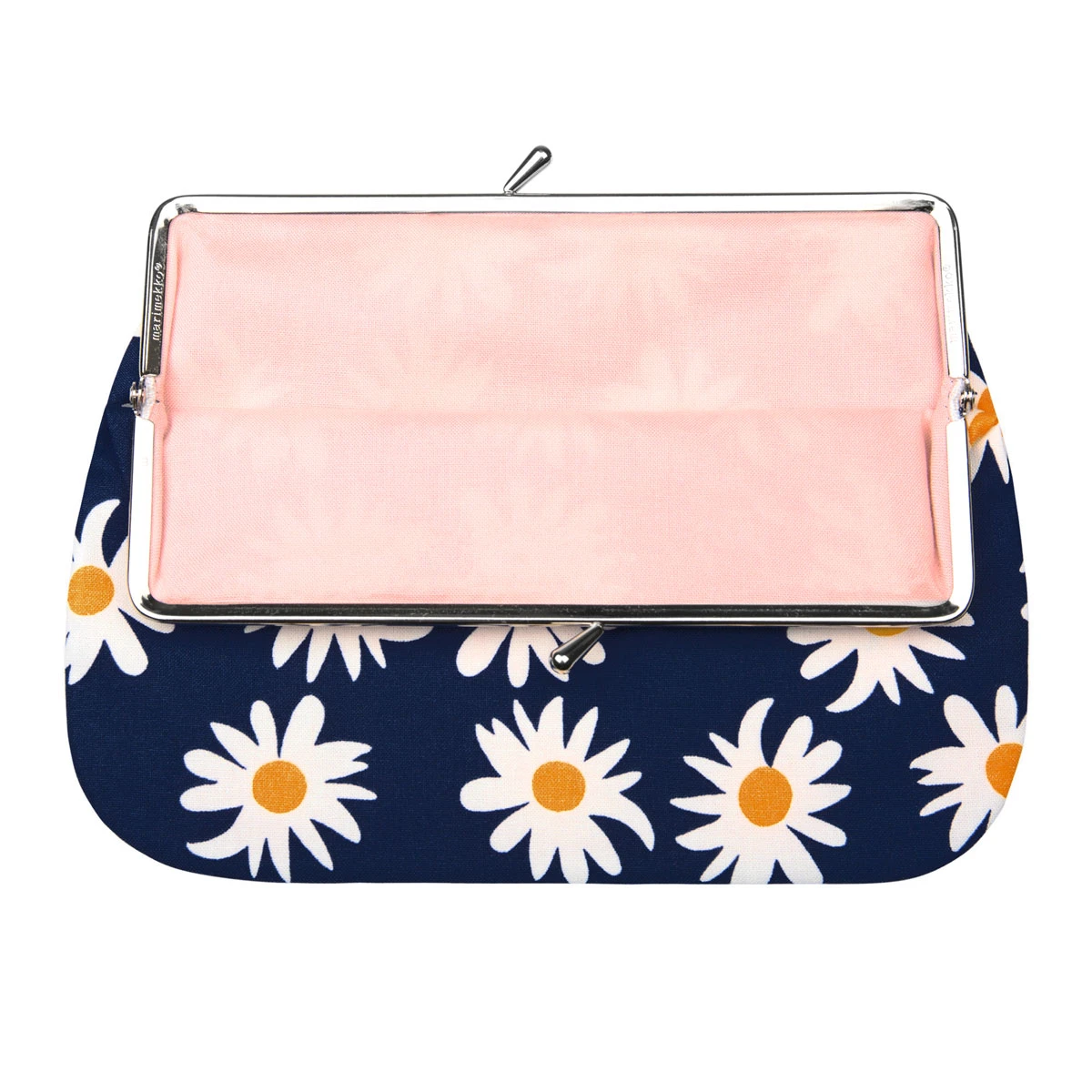 Marimekko Rakastaa Navy / White / Yellow Large Coin Purse 1 Marimekko Rakastaa Navy / White / Yellow Large Coin Purse