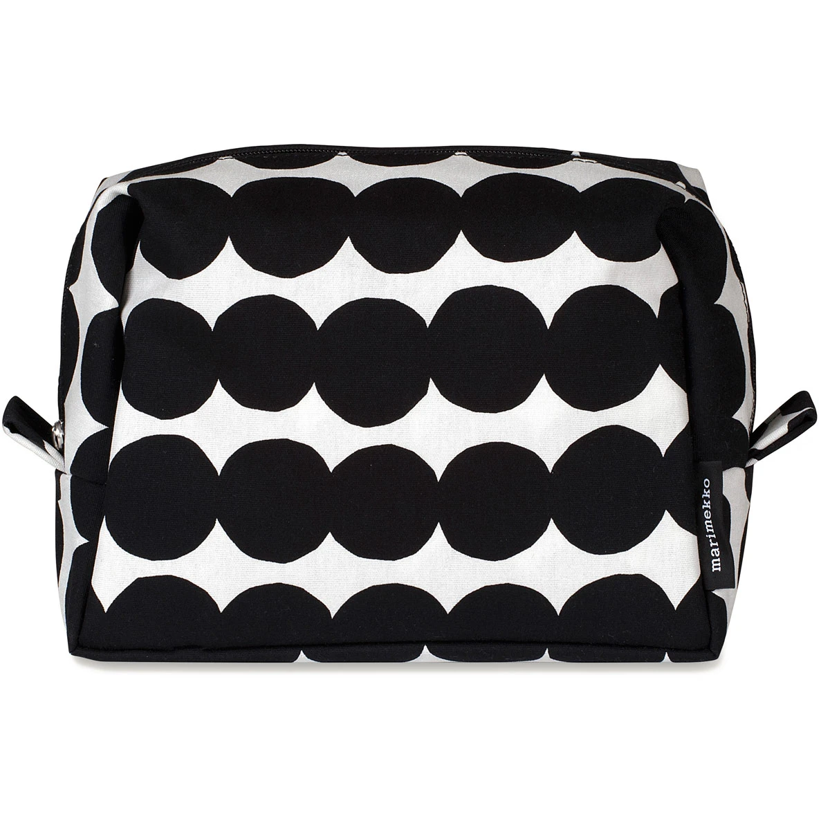 Marimekko Rasymatto Black / White Verso Cosmetic Bag 2 Marimekko Rasymatto Black / White Verso Cosmetic Bag - Image 2