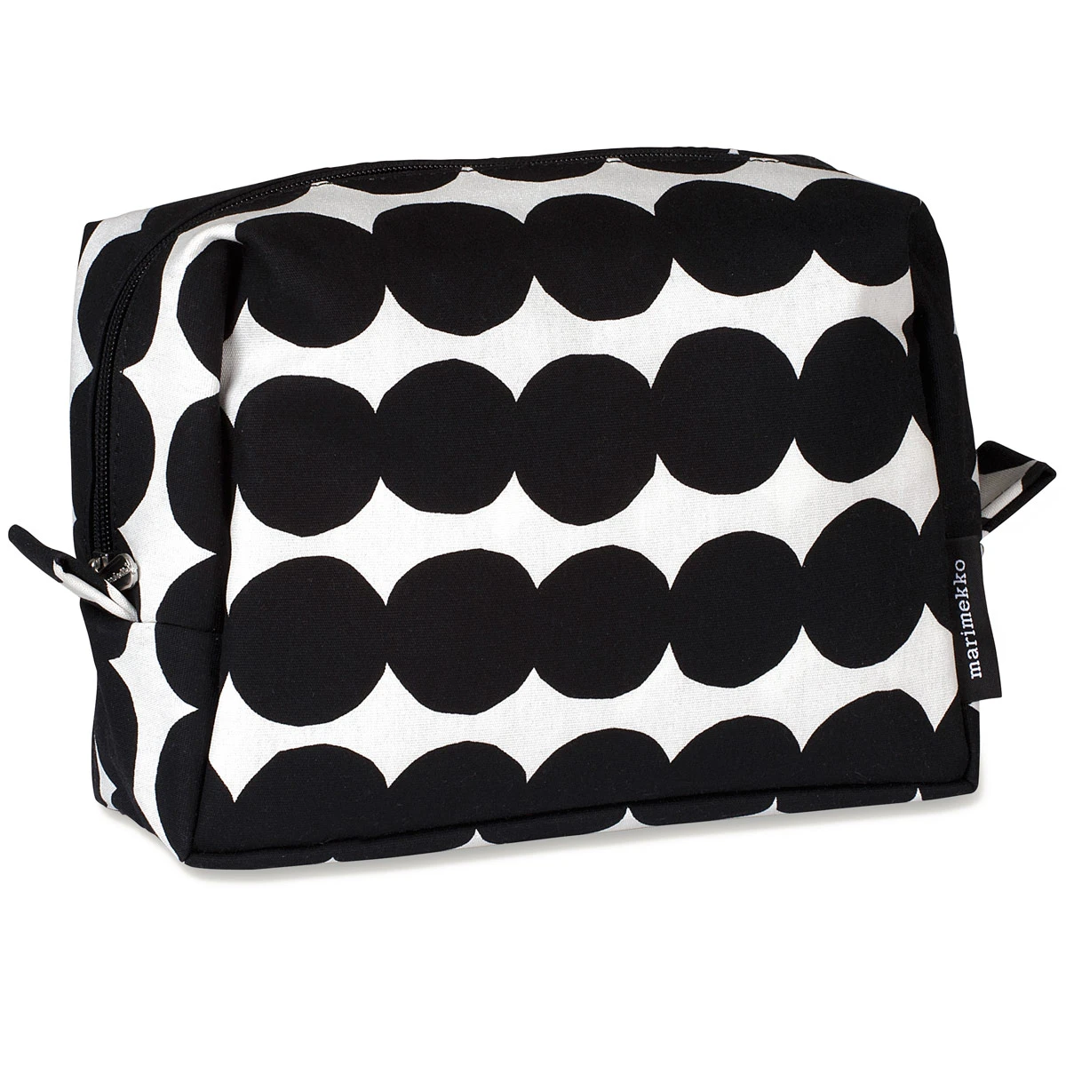 Marimekko Rasymatto Black / White Verso Cosmetic Bag 1 Marimekko Rasymatto Black / White Verso Cosmetic Bag