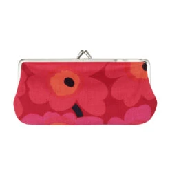 Marimekko Unikko Red Eyeglass Case
