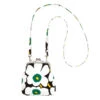 Marimekko Unikko Black / Green Roosa Purse